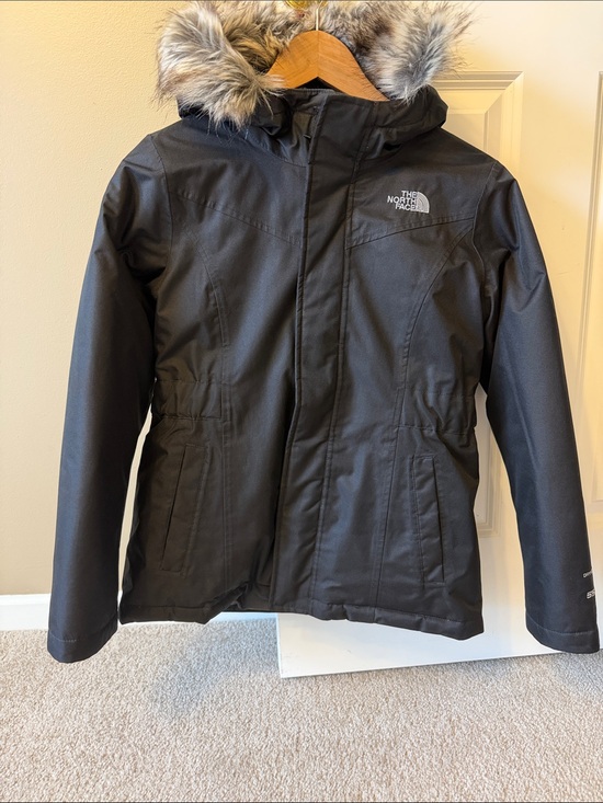 The North Face Other - The North Face Black Women's Hooded Parka with Faux Fur Trim